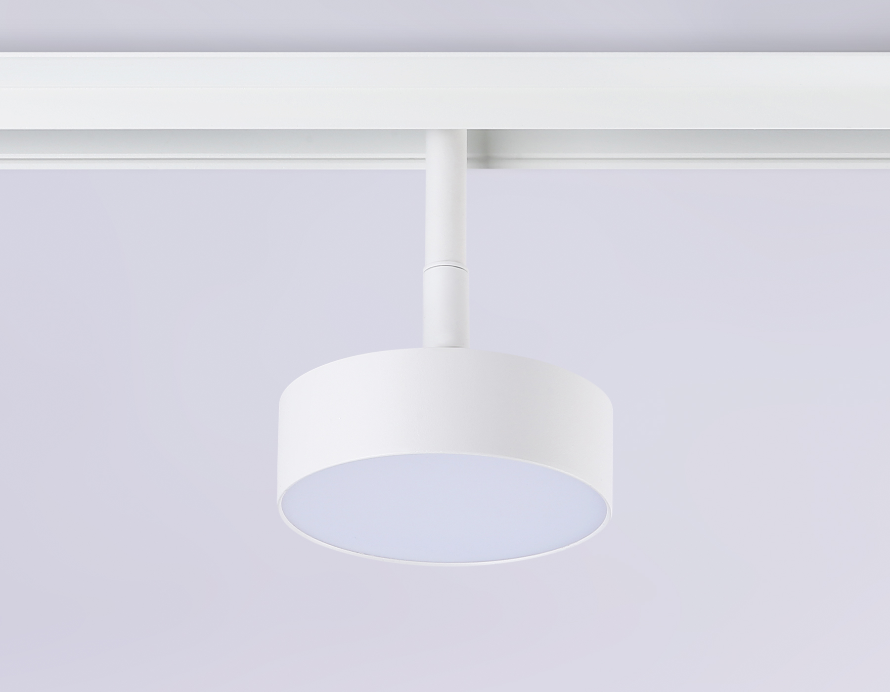 Светильник светодиодный трековый для шинопровода Magnetic GL3852 WH белый IP20 12W 4200K 48V D95*30