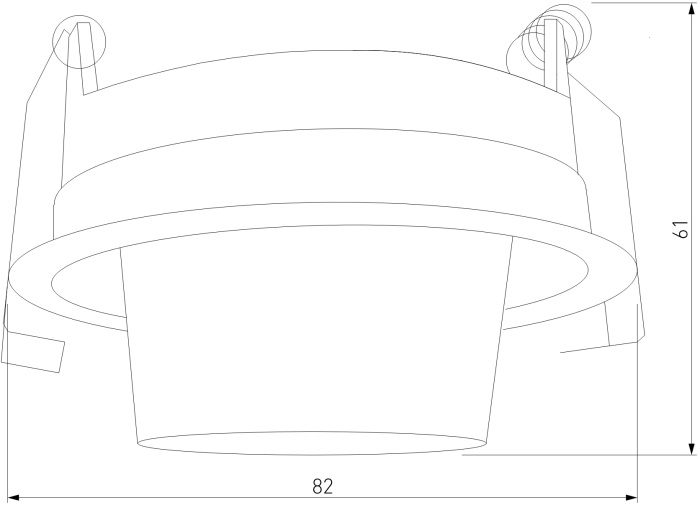 Встраиваемый светильник Elektrostandard Conner 25086LED 8W 4000K чрный (electrostandart_a063992)