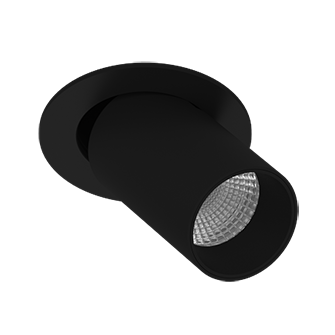 Встраиваемый поворотный светодиодный светильник Ledron DANNY MINI S40 Black (2015)