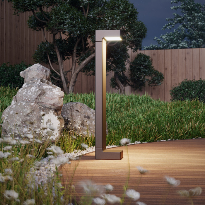 Наземный светильник Barclay Street O013FL-L9B (o013fl-l9b)