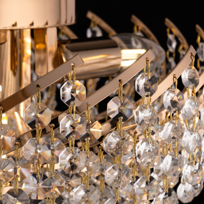 Хрустальная люстра Diamant 10 DIA120-06-G (dia120-06-g)