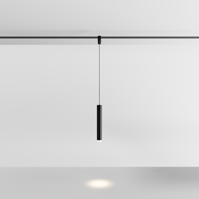 Трековый светильник магнитный 5W 48V Maytoni Skim TR210-1-5W3K-M-B (tr210-1-5w3k-m-b)