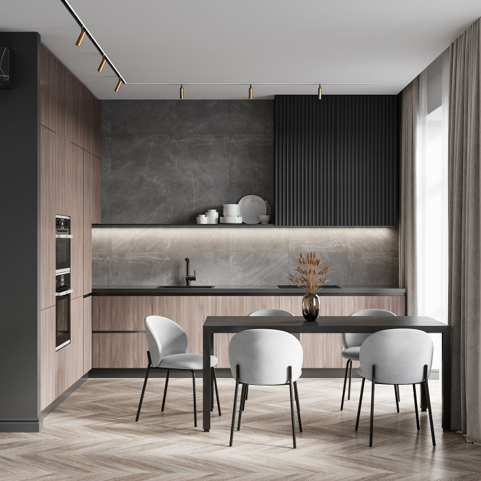 Шинопровод магнитный Elektrostandard Slim Magnetic встраиваемый с местом под светодиодную ленту чрный 2м 8513200 (electrostandart_a063990)