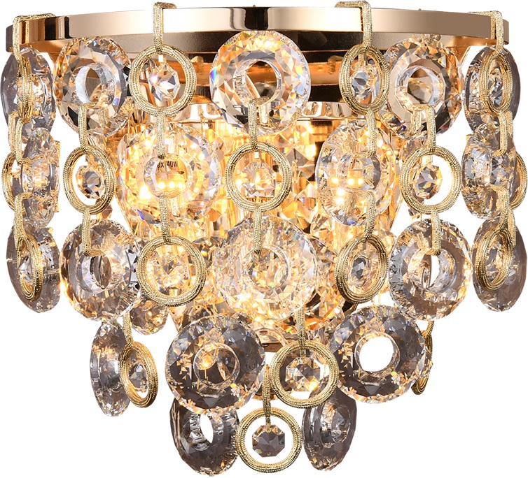 Бра хрустальное Newport 5260 5263A gold (5263_a_gold)