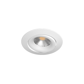 Встраиваемый поворотный светильник под сменную лампу Ledron AO1501005 White (2386)