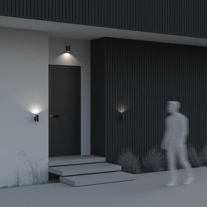 Настенный светильник уличный Bowery O574WL-01B (o574wl-01b)