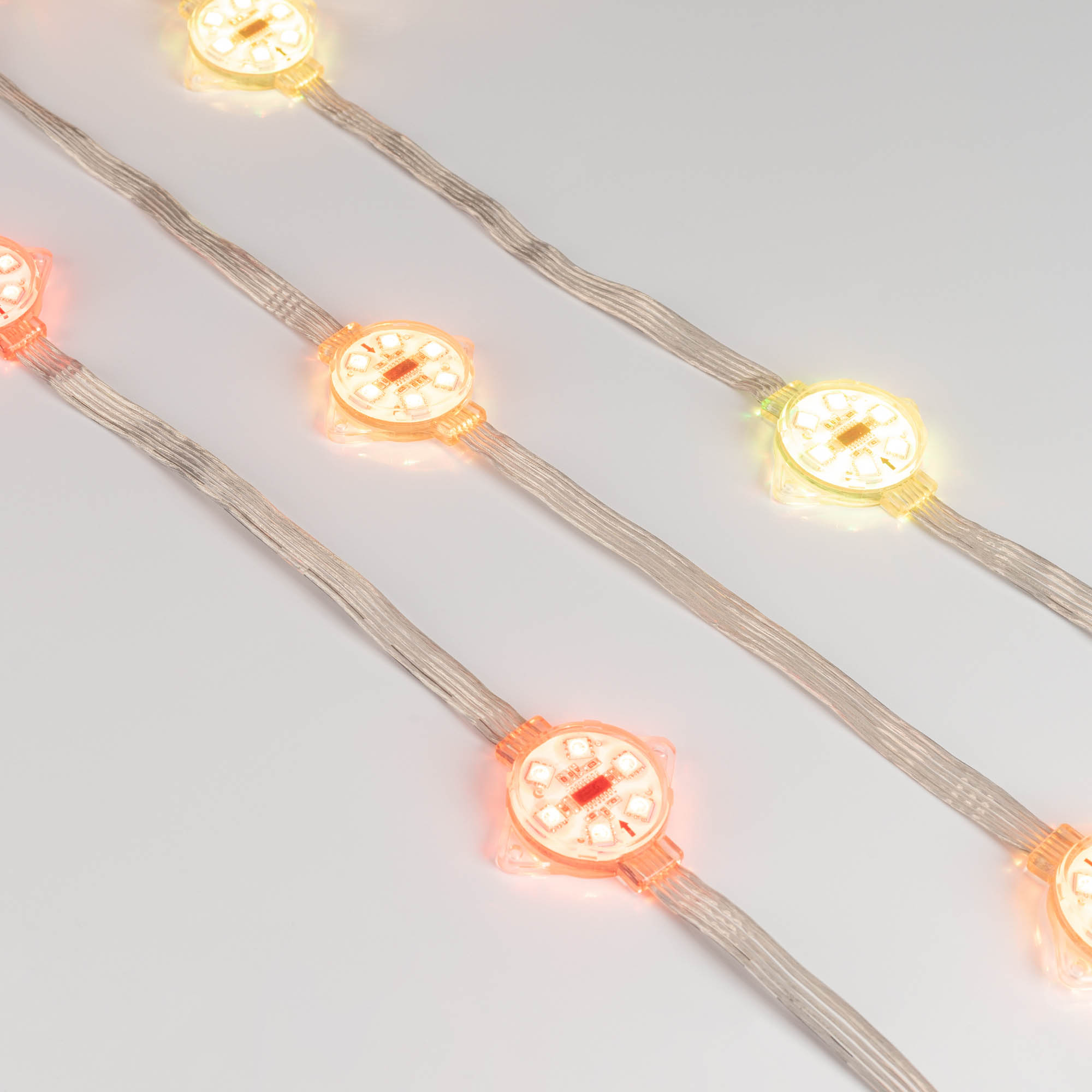 Модуль управляемый VISOR-DMX-5060-6-24V RGB 120deg (D40x12mm, 1.5W, IP68) (Arlight, Пластик, 3 года) 029188