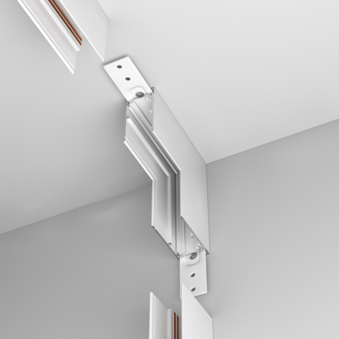 Коннектор внутренний Exility накладной белый магнитный Maytoni Technical TRA034ICL-41W