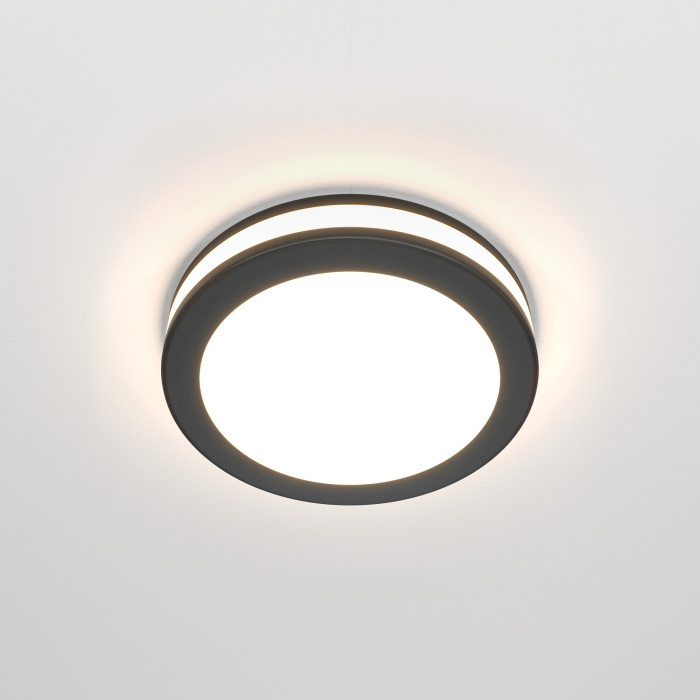 Встраиваемый светильник Phanton 3000K 1x7Вт 120 LED Maytoni Technical DL303-L7B (dl303-l7b)