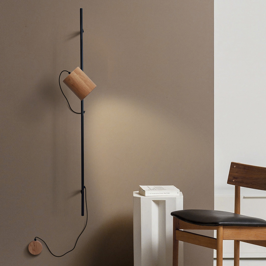 Деревянный настенный светильник под сменную лампу Ledron DREAM (11330)