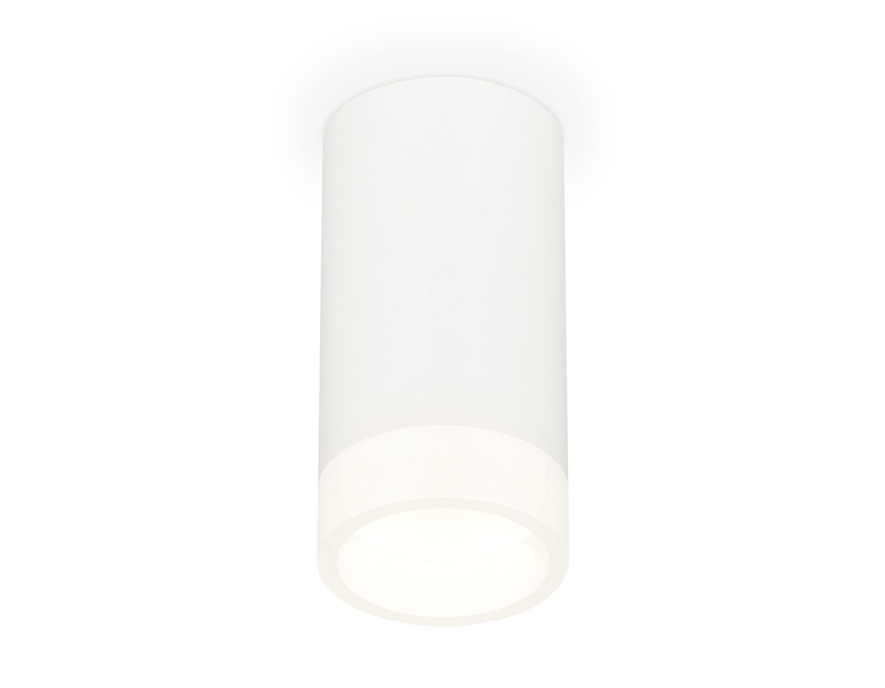 Комплект накладного светильника с акрилом XS8161002 SWH/FR белый песок/белый матовый GX53 (C8161, N8401)