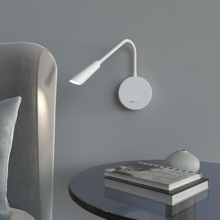 Светильник настенный светодиодный Stem 40120LED белый (a060541)