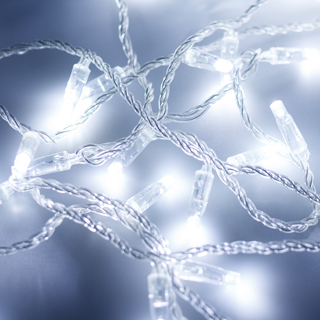 Светодиодная гирлянда ARD-STRING-CLASSIC-10000-CLEAR-100LED-STD WHITE (230V, 7W) (Ardecoled, IP65) 025781