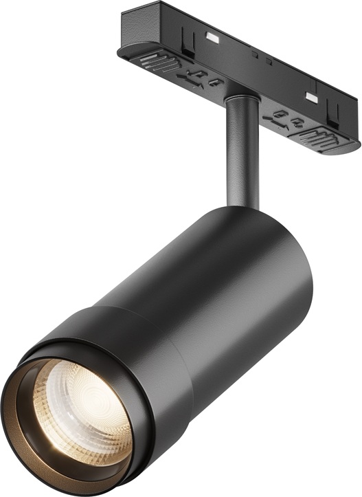 Трековый светильник магнитный 48V Maytoni Focus Zoom TR211-1-12W3K-Z-B (tr211-1-12w3k-z-b)