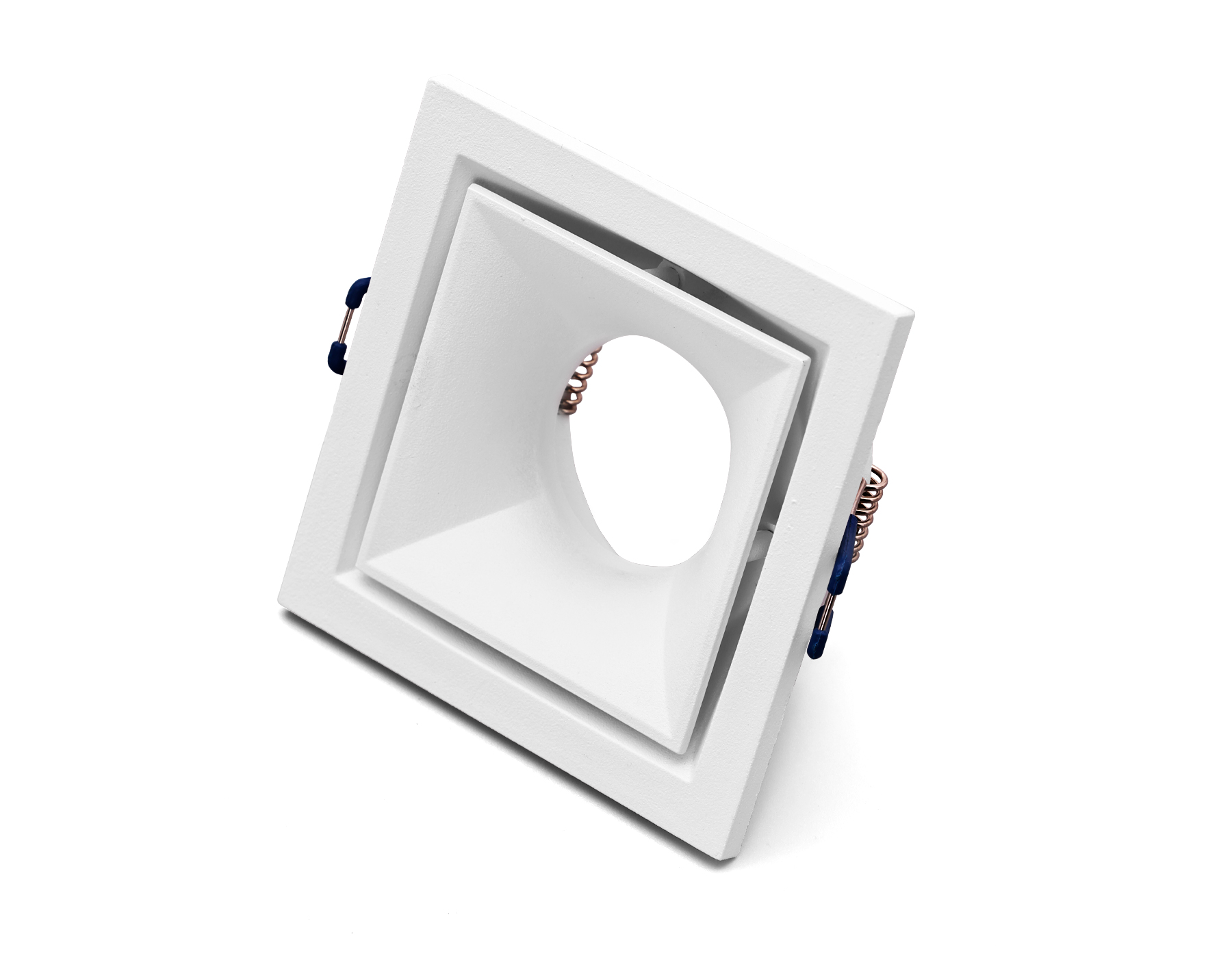 Встраиваемый точечный светильник MR16 со сменным декоративным кольцом TN122 SWH белый песок GU5.3 92*92*30