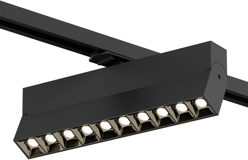 Трековый светильник однофазный 220V Denkirs Edder DK6636-BK (dk6636-bk)