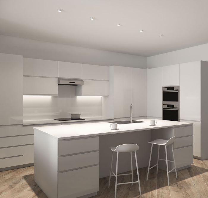 Встраиваемый светильник Rond DK3120-WH (dk3120-wh)