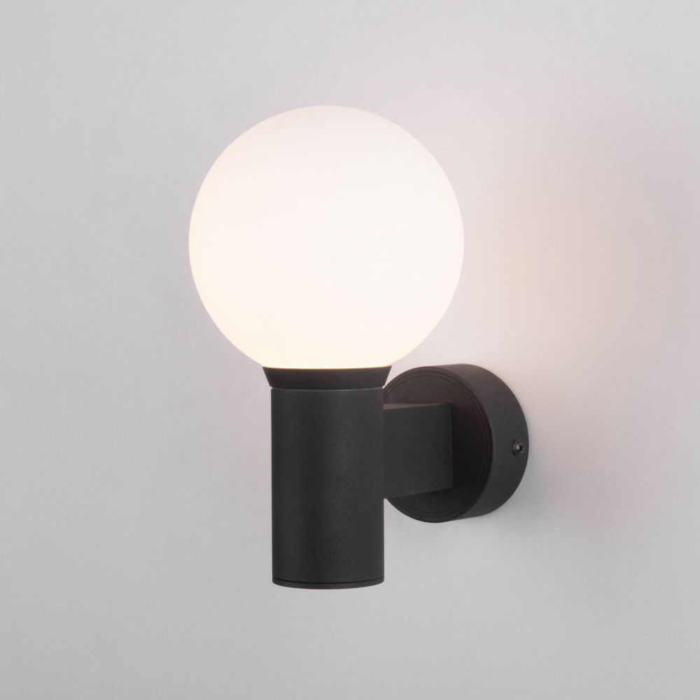 Уличный настенный светильник Sfera D 35126D черный (a060122)