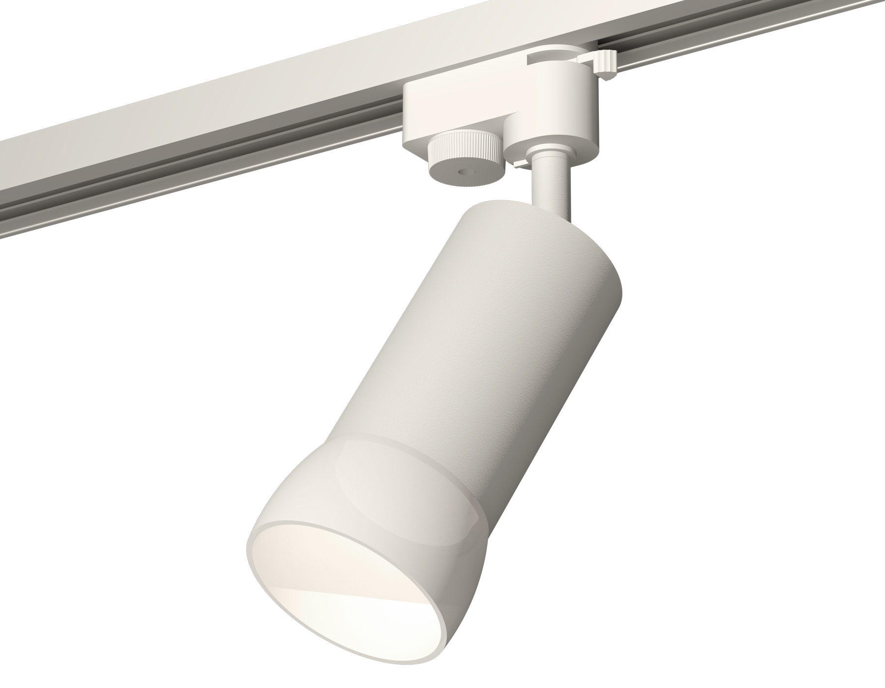 Комплект трекового однофазного светильника XT6322190 SWH/FR белый песок/белый матовый MR16 GU5.3 (A2520, C6322, N6258)