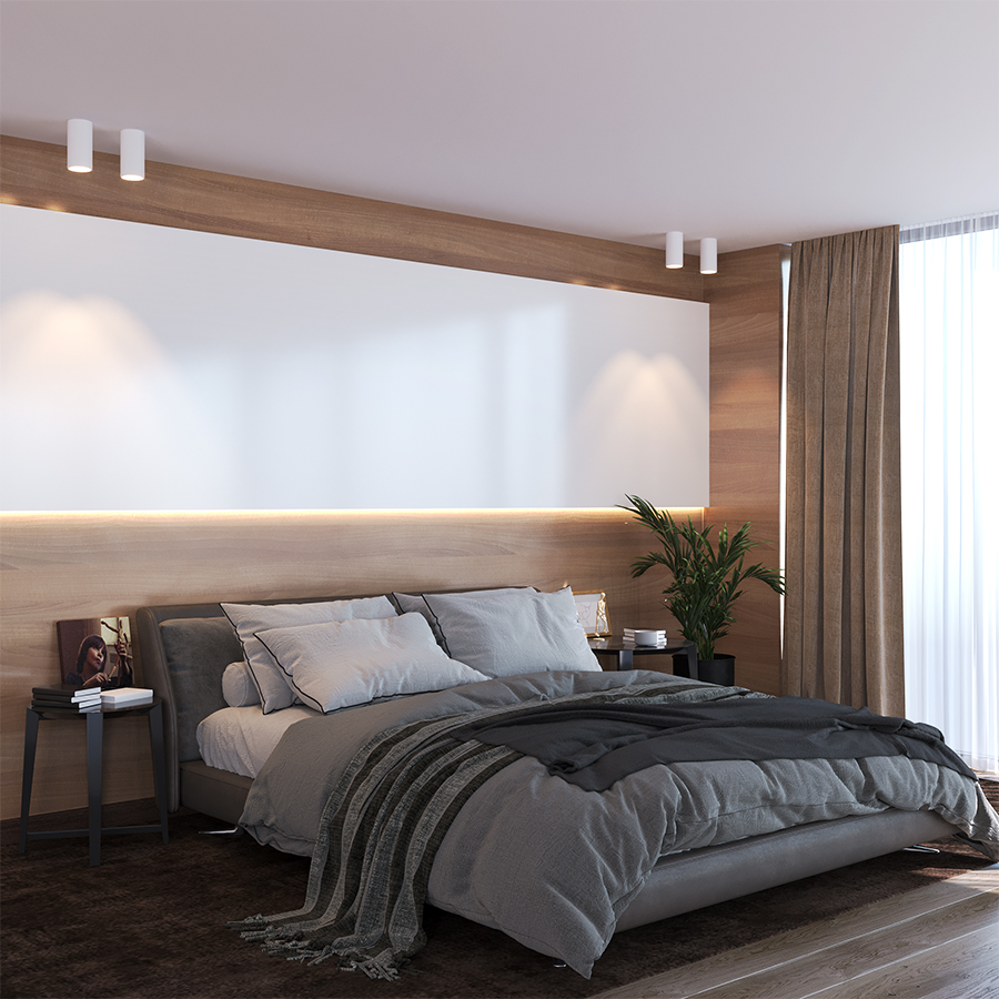 Накладной светодиодный светильник SLC739212W White 4000K (10738)