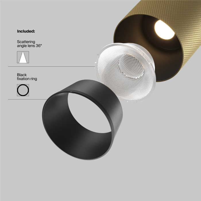 Трековый светильник магнитный 48V Maytoni Artisan TR097-2-12W3K-M-BMG (tr097-2-12w3k-m-bmg)