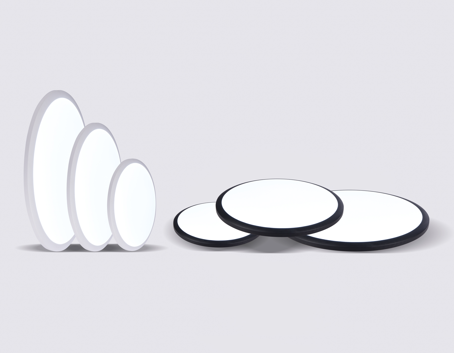 Потолочный светодиодный светильник FZ1232 WH белый IP44 48W 6400К D450*55 (Без ПДУ)