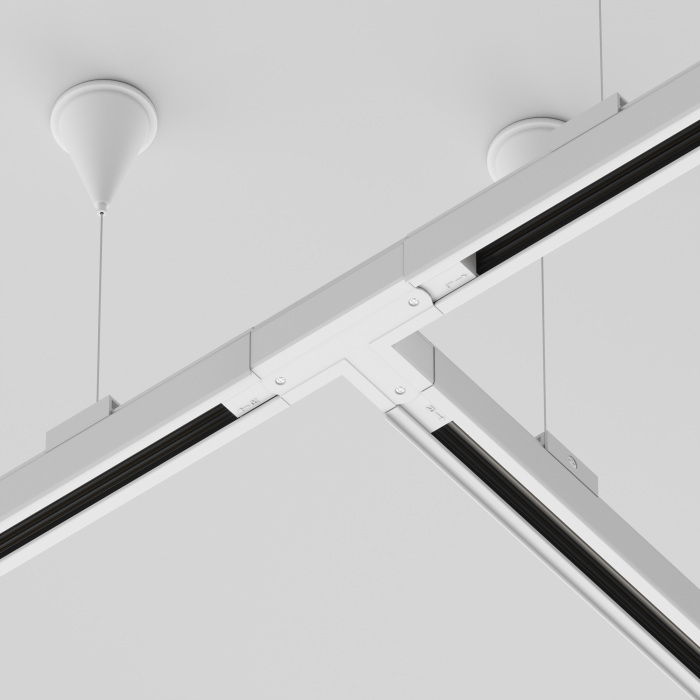 Коннектор Т-образный правый Trinity белый трехфазный Maytoni Technical TRA005CT-31W-R (tra005ct_31w_r)