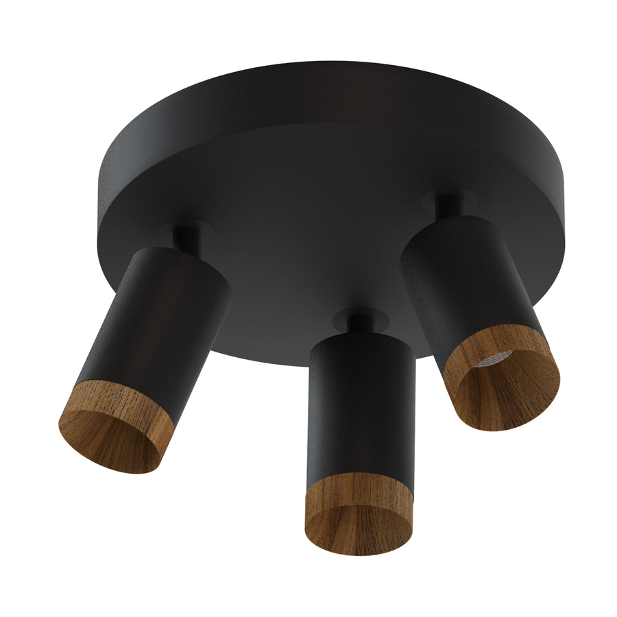 Накладной светодиодный светильник Ledron SAGITONY R3 S60 Wooden Black (10194)