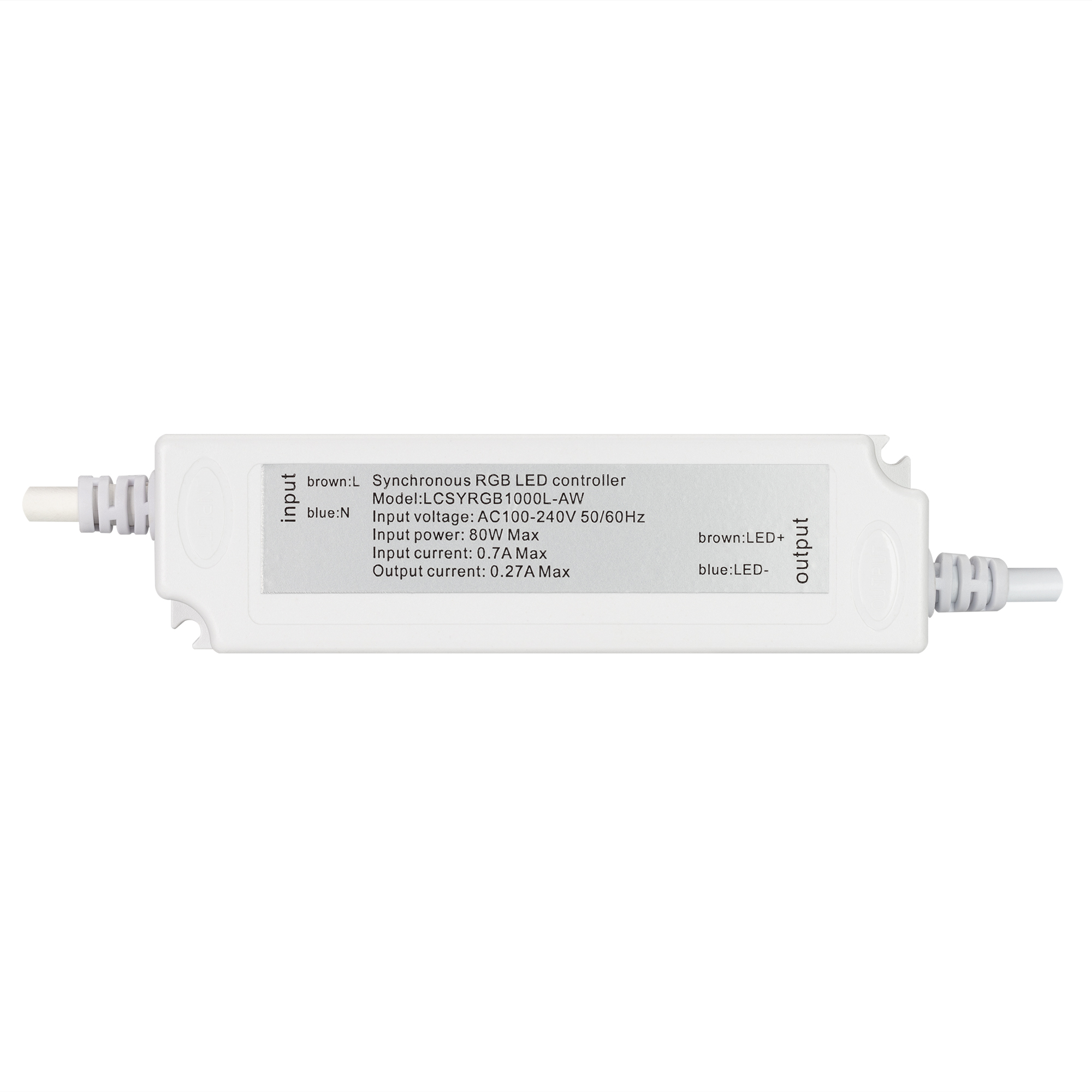 Контроллер ARD-CLASSIC-SYNC-RGB-1000LED White (230V, 80W, RF ПДУ) (Ardecoled, Закрытый) 028213