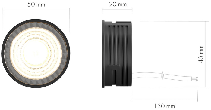 Светодиодный модуль DK3000 DK4000-7W-BK (dk4000-7w-bk)