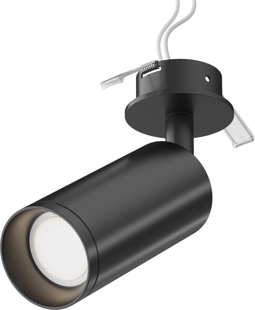 Потолочный светильник Focus GU10 1x50Вт Maytoni Technical C018CL-01B (c018cl-01b)