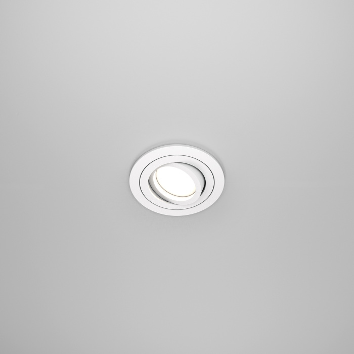 Встраиваемый светильник Atom GU10 1x50Вт Maytoni Technical DL023-2-01W (dl023-2-01w)