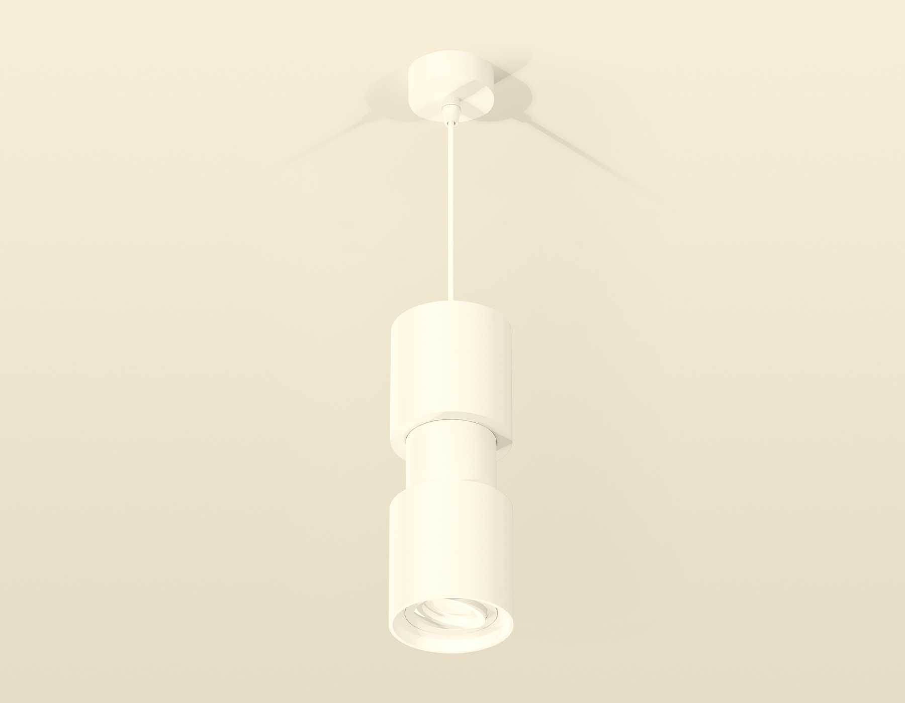 Комплект подвесного поворотного светильника XP7722030 SWH белый песок MR16 GU5.3 (A2310, C7722,A2011,C7401,A2011,C7722,N7001)