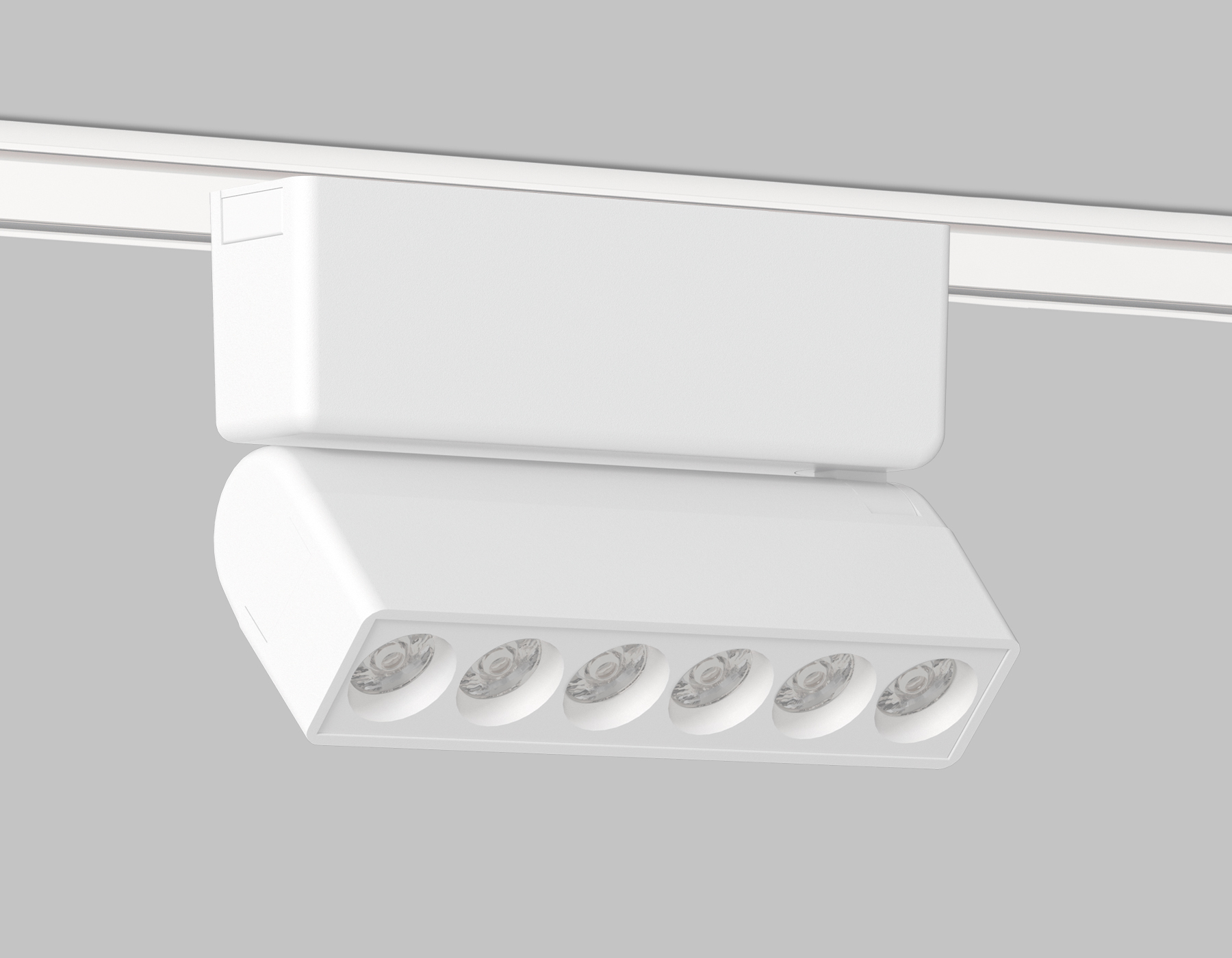 Светильник светодиодный трековый для шинопровода Magnetic Ultra Slim GV1468 WH белый IP20 6W 4200K 48V 24° 122*26*80