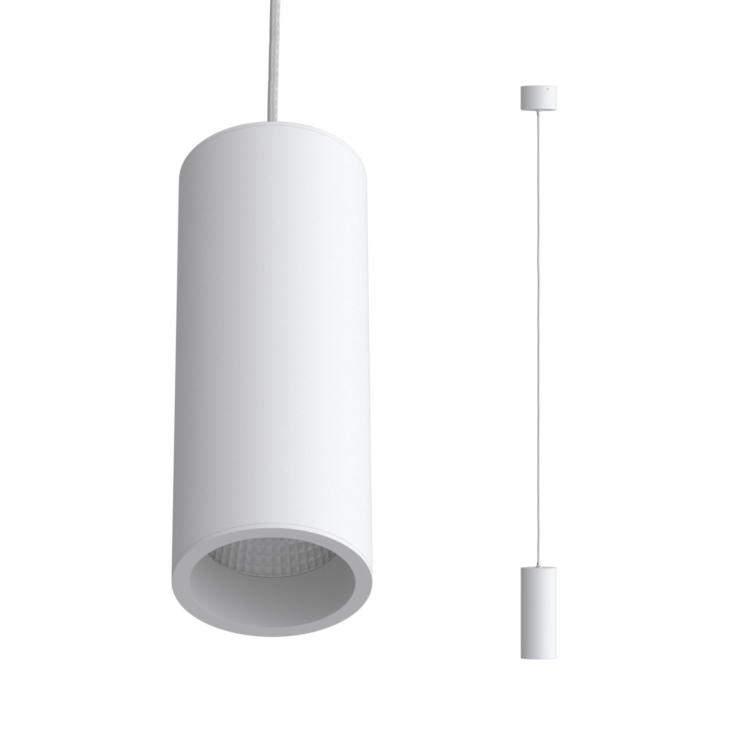 Подвесной светодиодный светильник Ledron SLC73917W-P White TRIAC 4000K (10743)