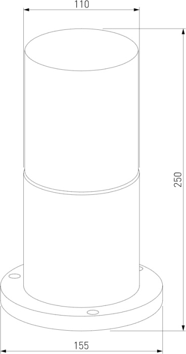 Наземный светильник Roil 35125S (a055632)