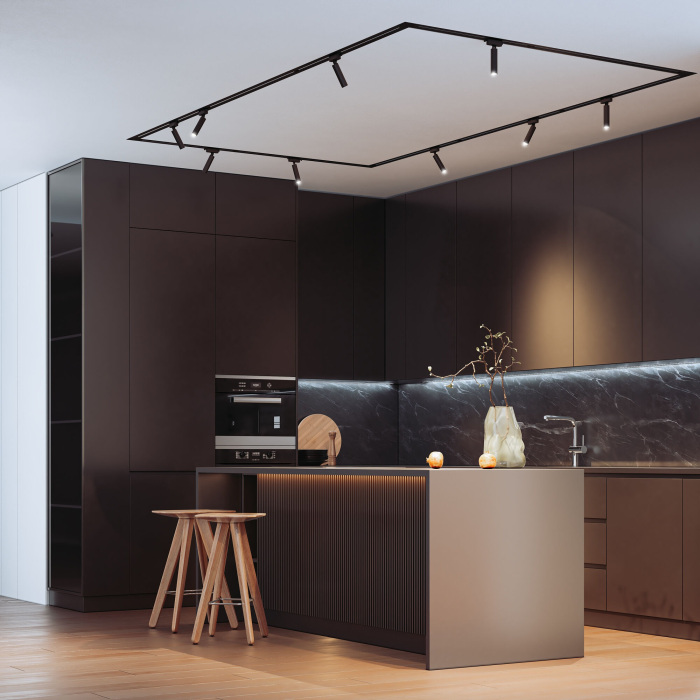 Трековый светильник однофазный Elektrostandard Pika 8511001 чрный 6W 4000K (a065269)