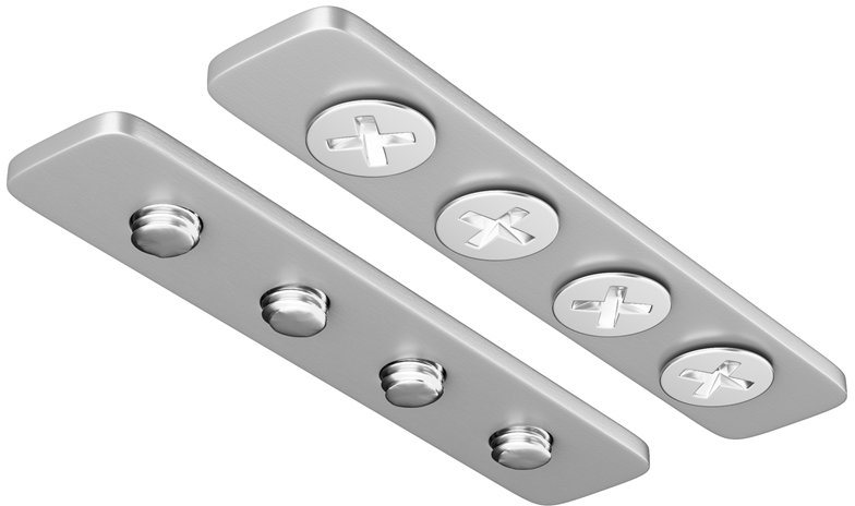 Комплект соединителей прямых для шинопровода натяжного потолка Exility Gravity 2шт магнитный Maytoni Technical TRA034C-SC-42S