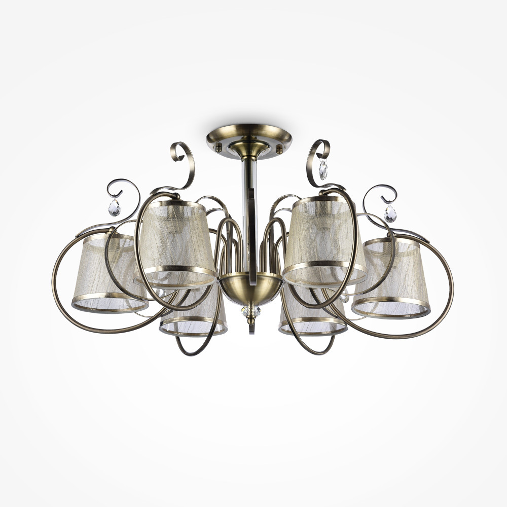 Потолочная люстра Simone FR2020-PL-06-BZ (fr020-06-r)