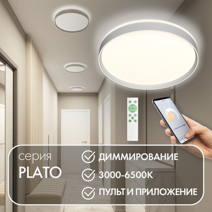 Потолочный светильник Plato DK6511-WH1 (dk6511-wh)