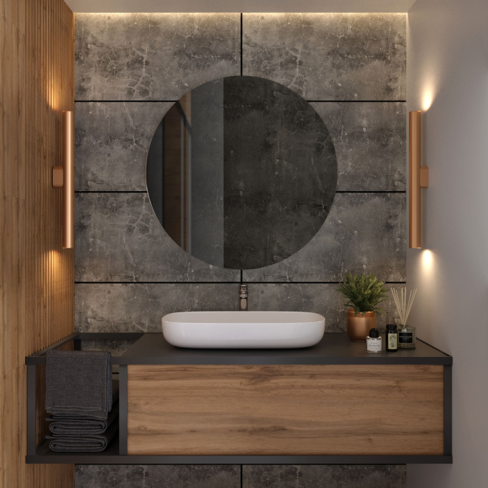 Настенный светильник светодиодный Langer Elektrostandard 40124LED матовое золото (electrostandart_a061987)