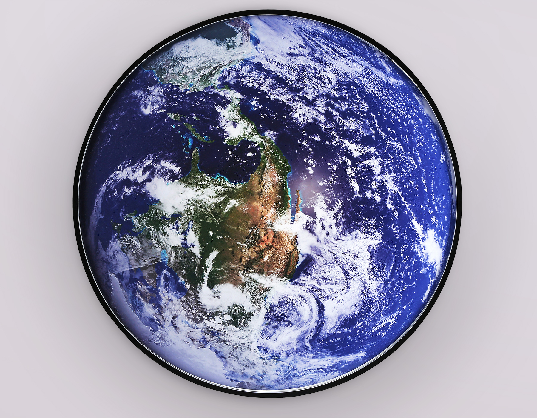 Настенно-потолочный светодиодный светильник FW11136 BK черный 50W LED 3000-6400K D800*38