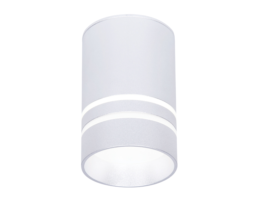 Накладной светодиодный точечный светильник TN236 SL/S серебро/песок LED 4200K 5W D60*100