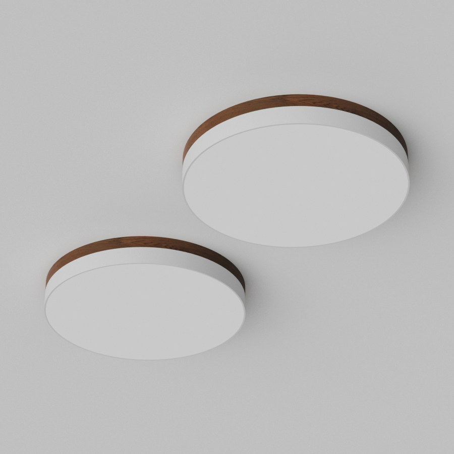 Накладной светодиодный светильник Ledron DLC7302960W Wooden 3000K (4444)