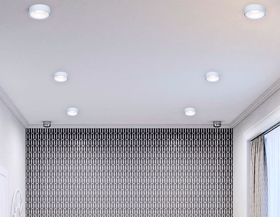 Встраиваемый точечный светильник MR16 TN145 WH/S белый/песок GU5.3 D96*56