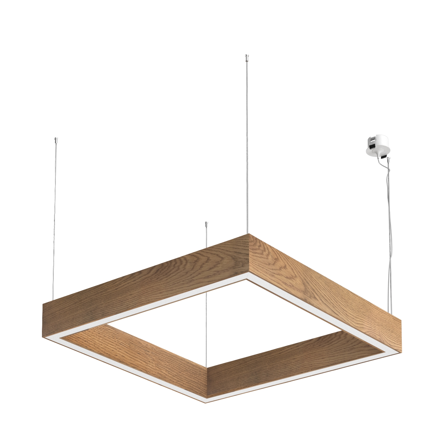 Подвесной светодиодный светильник Ledron KVADRO Basic 700 White 3000K (4770)