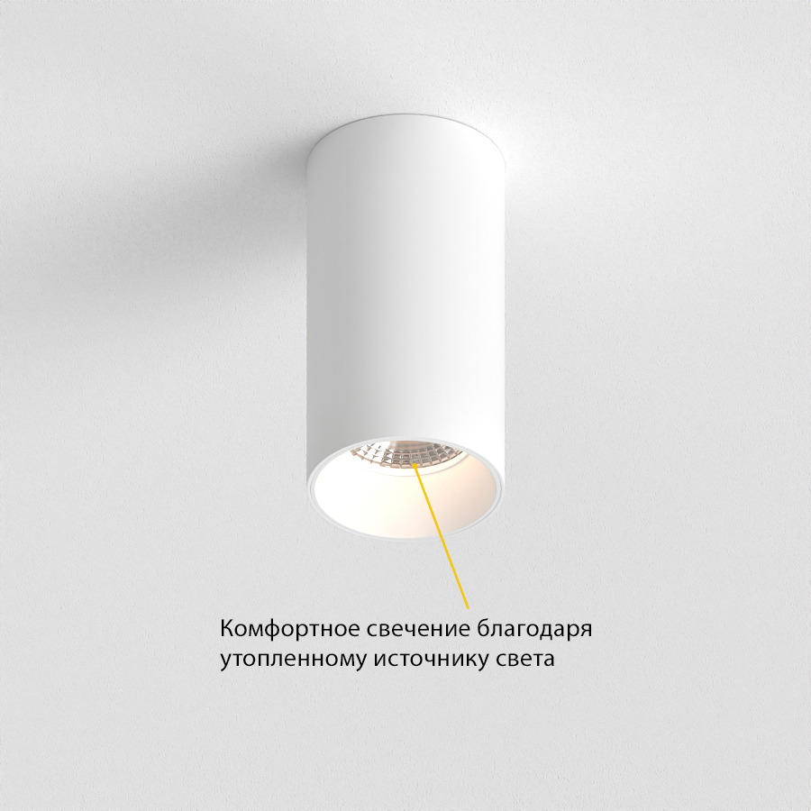 Накладной светильник под сменную лампу Ledron MJ-1179 White (2824)