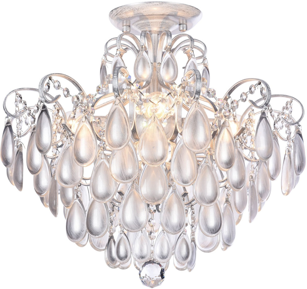 Потолочная люстра с хрусталем Chabrol FR2302CL-04S (fr2302cl-04s)