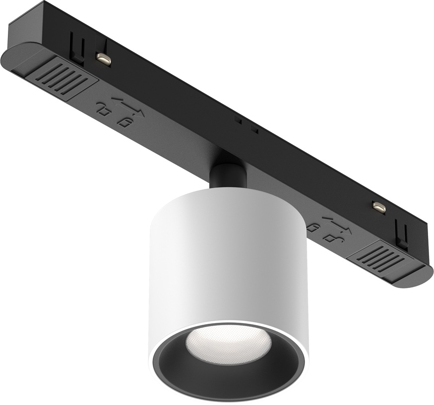 Трековый светильник магнитный 48V Maytoni Alfa S TR132-4-7W-DS-W (tr132-4-7w-ds-w)