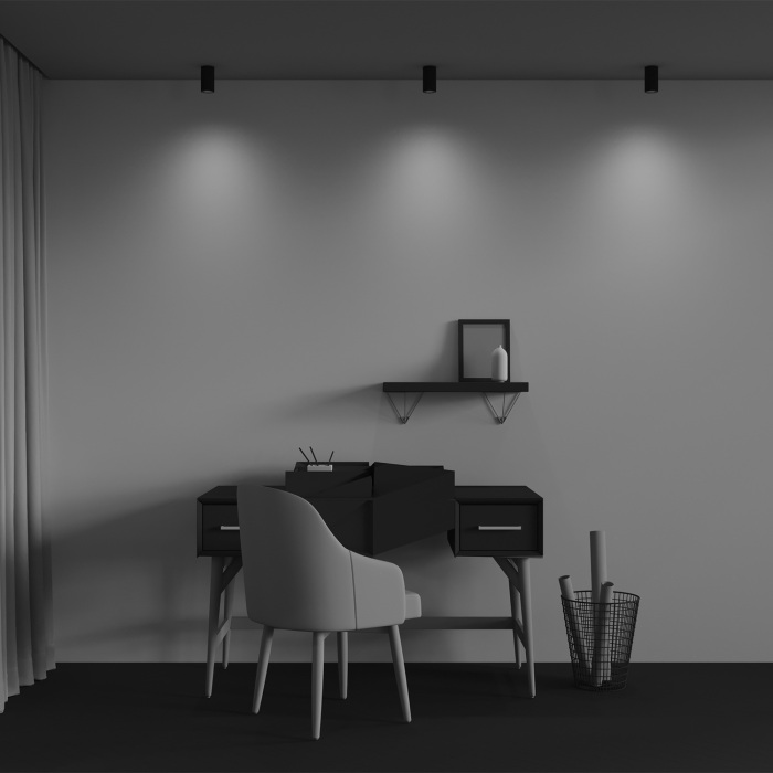 Накладной потолочный светильни Maytoni Calipso C106CL-01-GU10-B (c106cl-01-gu10-b)